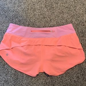 Lululemon speed shorts 8